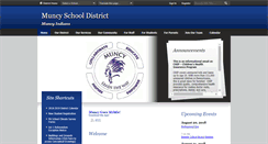 Desktop Screenshot of muncysd.org