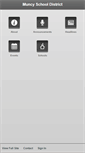 Mobile Screenshot of muncysd.org